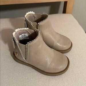 Nicole Miller Tan Kids Boots